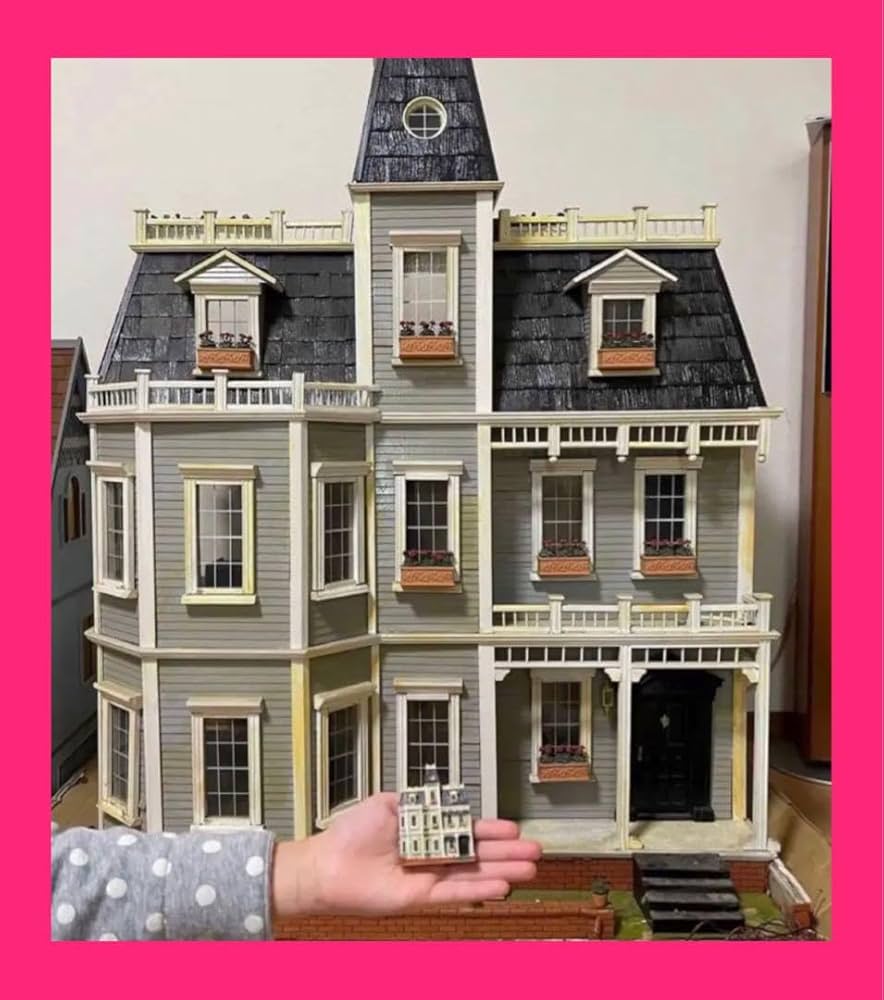 ミニチュア　ドールハウス　完成品　フィギュアに　1/64より小　ミニ Amazon.co.jp: ミニチュアミニミニドールハウスフィギュアに1/64